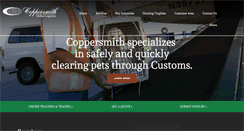 Desktop Screenshot of coppersmith.com